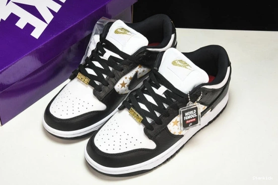 Nike Dunk Stars  Low DH3228-102 Supreme SB Black 0826